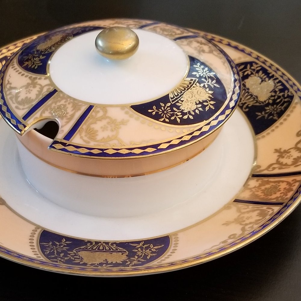 Noritake Dish with Lid and Underplate***BEAUTIFUL**